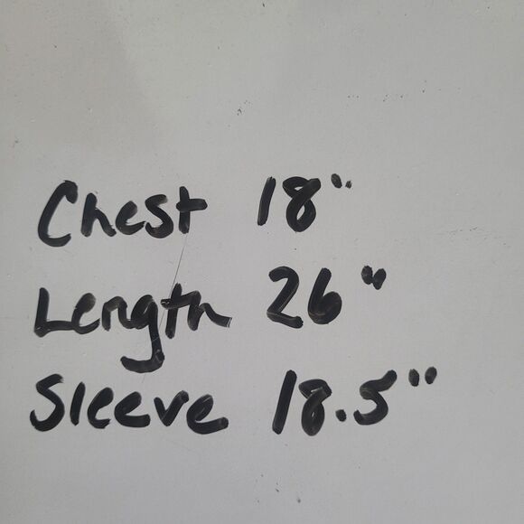 Axcess Y2K 3/4 Sleeve Top Women's Medium M Blue Green Geometric Sheer Lined - Picture 8 of 9